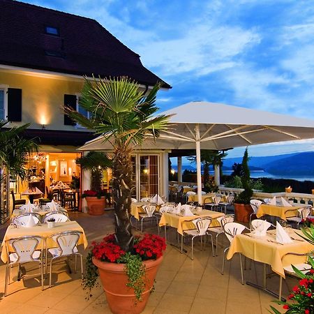 Restaurant-Hotel Seeblick Morigen Exterior foto
