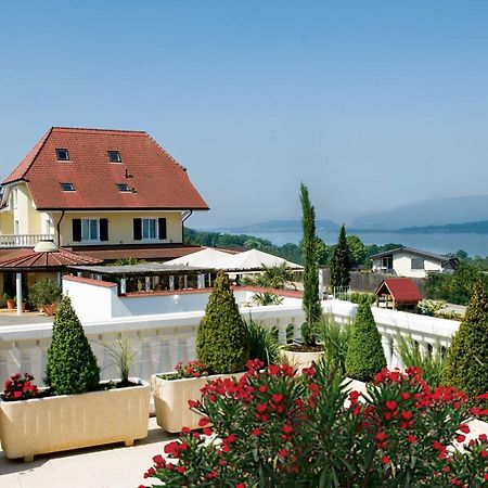 Restaurant-Hotel Seeblick Morigen Exterior foto